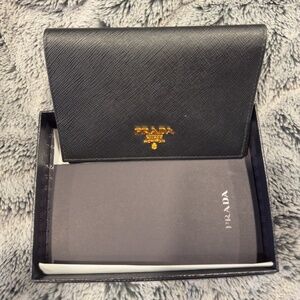 New! Prada passport holder